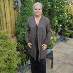 Boho linnen vest bruin