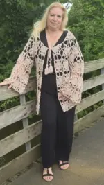 Bohemian gehaakt vest