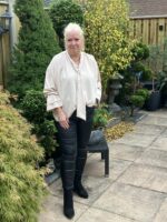 Leatherlook broek - Afbeelding 2