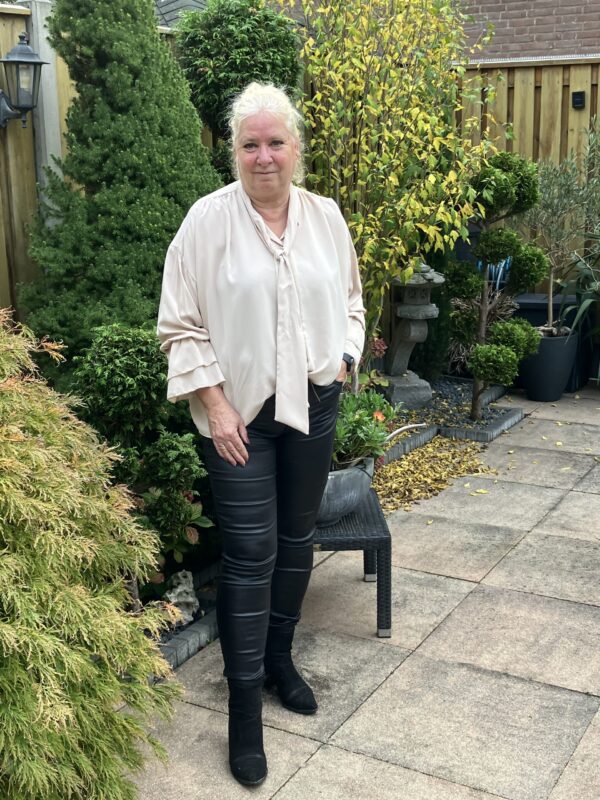 Leatherlook broek - Afbeelding 2